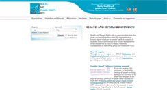 Desktop Screenshot of hhri.org