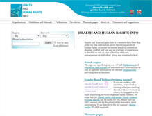 Tablet Screenshot of hhri.org